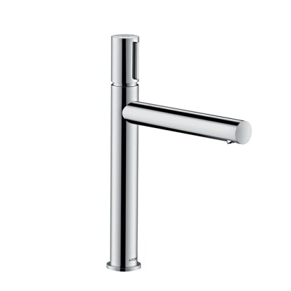 Axor Uno Смеситель для раковины 200, на 1 отв., излив 198мм, с незапираемым донным клапаном, цвет: хром