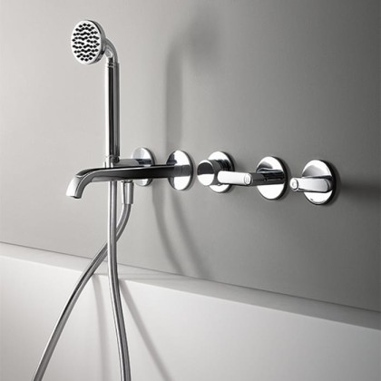 Fantini Icona Deco Смеситель для ванны, встраиваемый, цвет: хром