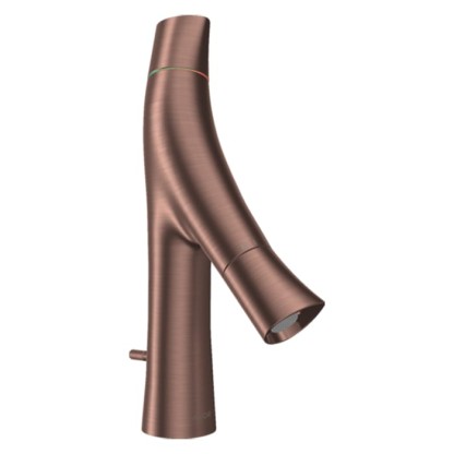 Axor Starck Organic Смеситель для раковины 80, на 1 отв., с донным клапаном, цвет: шлифованное красное золото