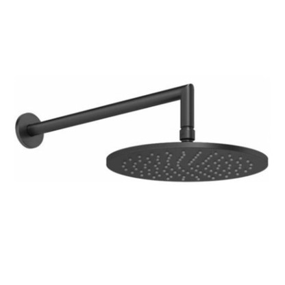 Gessi Anello Верхний душ 25см., с кронштейном, цвет: Black XL