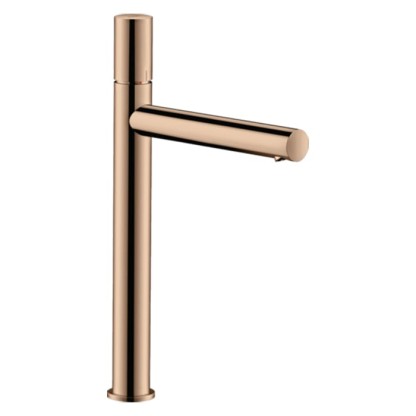 Axor Uno Смеситель для раковины 260, Zero, на 1 отв., высокий, цвет: полированное красное золото