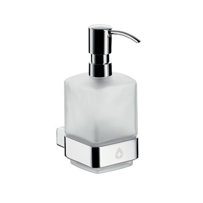 Emco Loft Дозатор для жидкого мыла, подвесной, цвет: белый матовый/хром