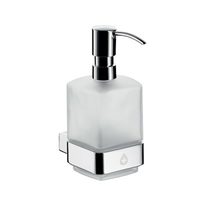 Emco Loft Дозатор для жидкого мыла, подвесной, цвет: белый матовый/хром