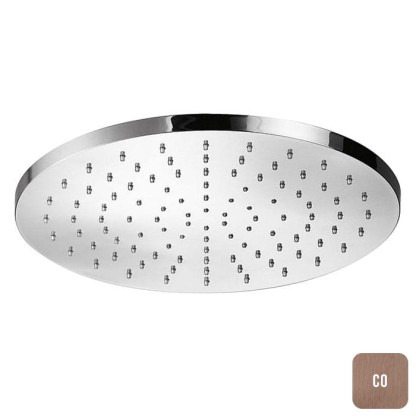 Almar Round Верхний душ круглый, 30см, латунь, цвет: Copper Brushed PVD