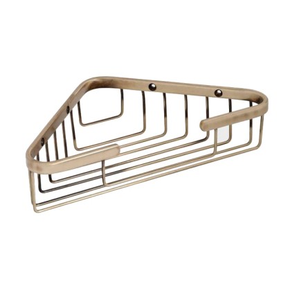 TW Harmony 534, подвесная полочка-решетка угловая 18x18xh4, цвет: бронза