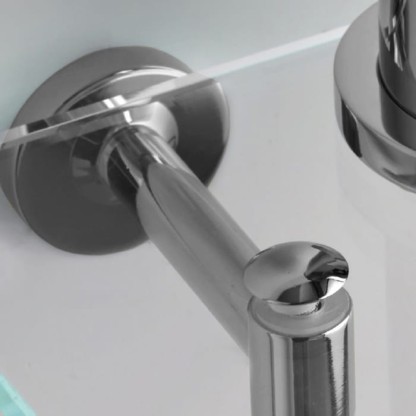 Bertocci Cinquecento Держатель для стеклянной полки 1шт., цвет: хром