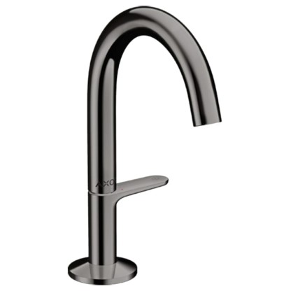 Axor One Смеситель для раковины Sel 140, на 1 отв., с донным клапаном Push-Open, цвет: полированный черный хром