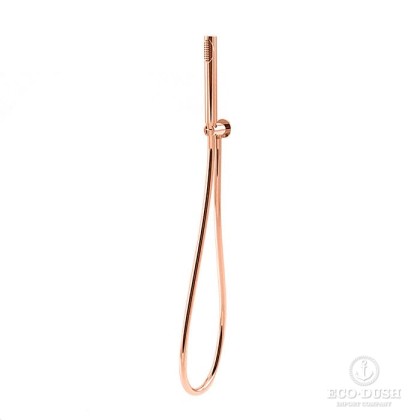 Stella Sirius Душевой гарнитур, с ручным душем, держателем с подводом воды и шлангом, цвет: Copper satinato PVD