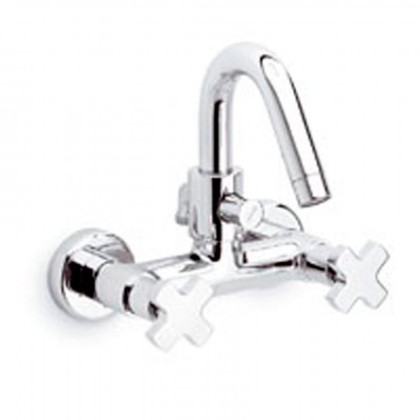 Смеситель для ванны Bongio Alcor, цвет: хром