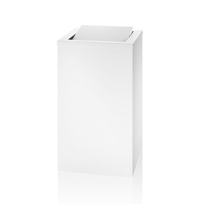 Decor Walther DW 215 Корзина для белья 32x32x58см, напольная, цвет: белый матовый