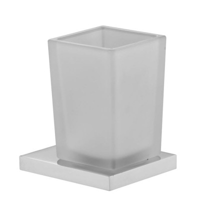 Fima Carlo Frattini Accessori Стакан, стеклянный, подвесной, цвет: хром