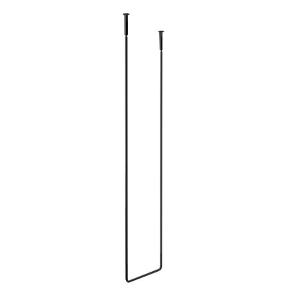 Gessi Goccia Полотенцедержатель потолочный 60см h=160см, подвесной, цвет: черный