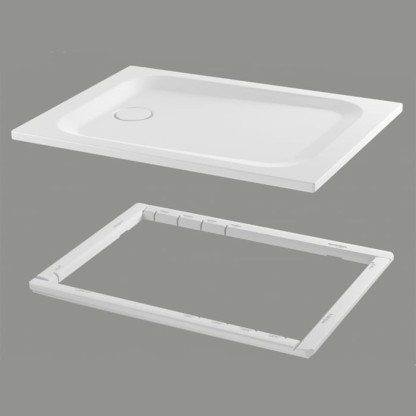 Bette Ultra Душевой поддон прямоугольный 140х80хh35см, D9см, антислип, цвет: белый