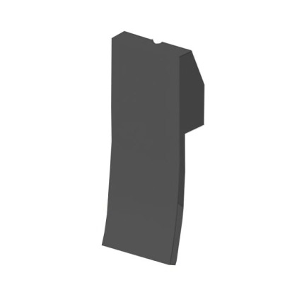 Gattoni Ely Накладка на ручку смесителя для раковин и биде, цвет: черный матовый