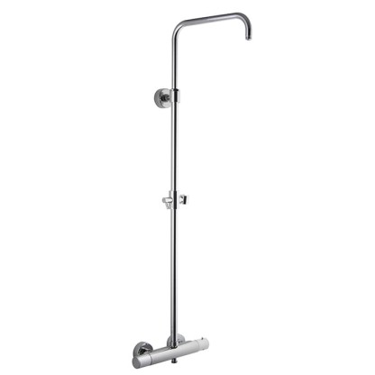 Carlo Frattini Wellness Смеситель для душа, внешнего монтажа, с душевой стойкой, цвет: хром