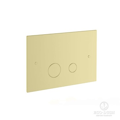 Stella Completamenti Клавиша смыва для унитаза, двойная, цвет: золото