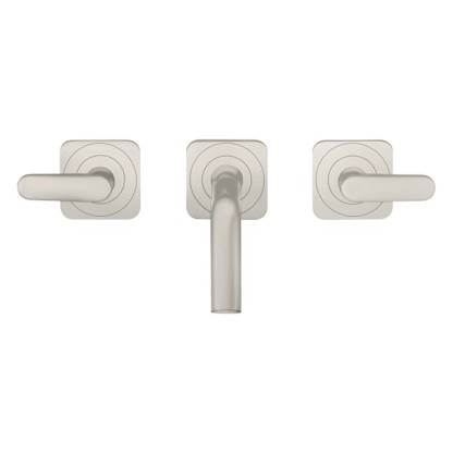 Axor Citterio M Смеситель для раковины, встраиваемый, излив: 16.6см., цвет: сталь