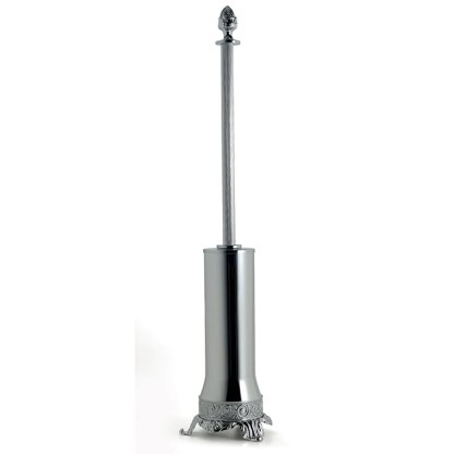 3SC Bally Туалетный ёршик напольный, ручка Queen, цвет: хром