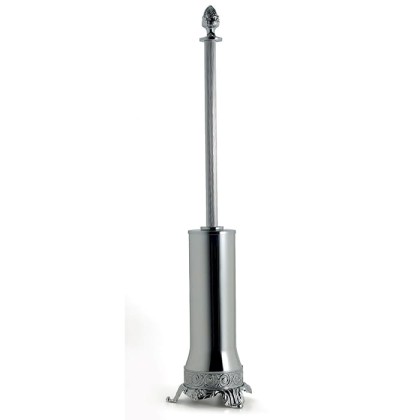 3SC Bally Туалетный ёршик напольный, ручка Queen, цвет: хром