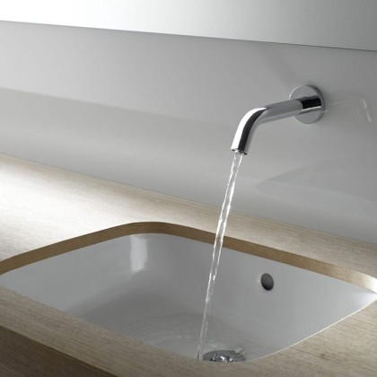 TOTO Public Раковина 54x46x16.7 см, без отв., встраиваемая снизу, CeFiONtect, цвет: белый