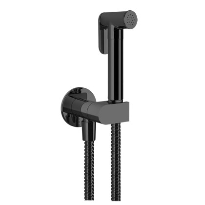 Gessi Origini Гигиенический душ, шланг 125см., цвет: Black Metal Brushed   PVD