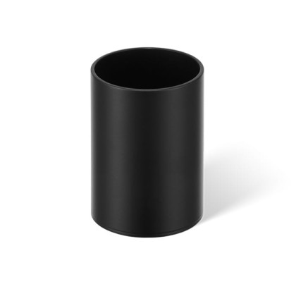 Decor Walther Club Баночка универсальная 9.6x6.7см, настольная, цвет: черный матовый