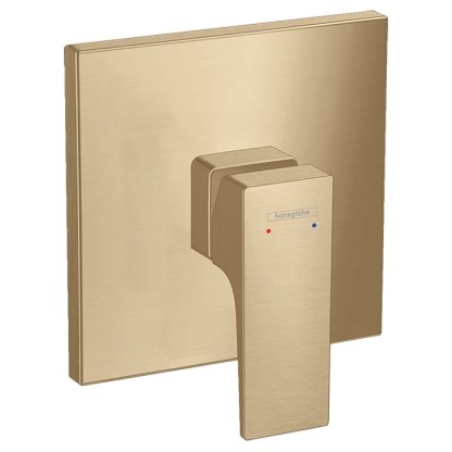 Hansgrohe Metropol Смеситель для душа, встраиваемый, внешняя часть, цвет: шлифованная бронза