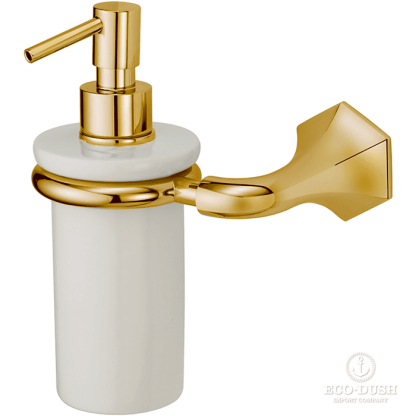 CISAL Cherie Дозатор подвесной, цвет: золото/керамика