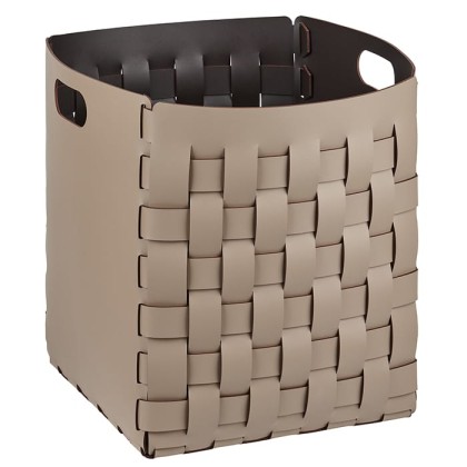 ADJ Корзинка Bottega, 35x35xH40 см., цвет: капучино/шоколад