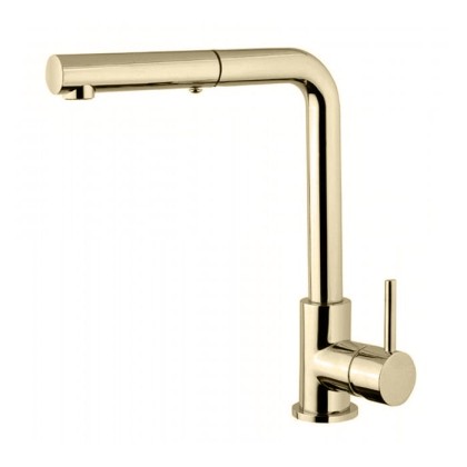 Bongio Kitchen Смеситель для кухни, с ручным душем, цвет: матированный никель