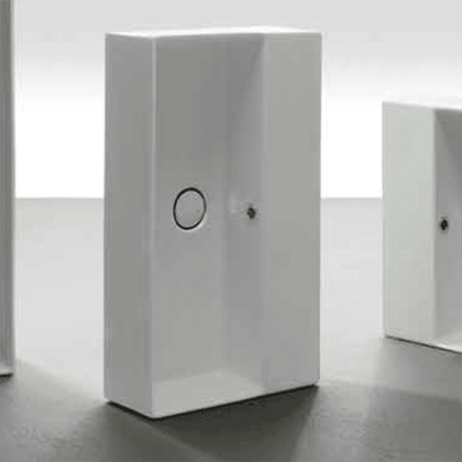 Globo Incantho Раковина 61x37 см, без отв., с переливом, цвет: белый