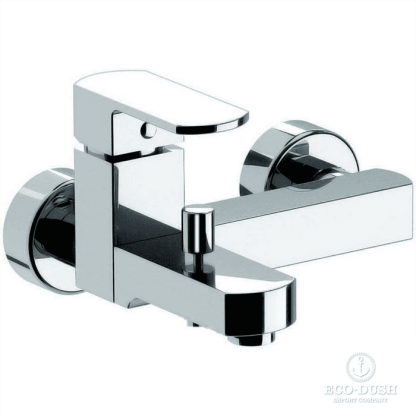 CISAL Roadster Смеситель однорычажный настенный для ванны/душа, цвет: хром