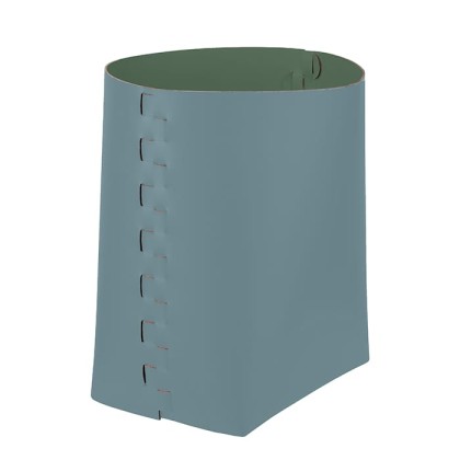 ADJ Корзина Helena, 35x30xH45 см., цвет: небесный/эвкалипт