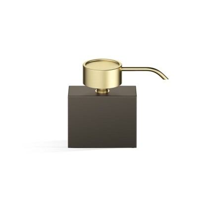 Decor Walther DW 477 Дозатор для мыла, настольный, цвет: темная бронза / золото матовое