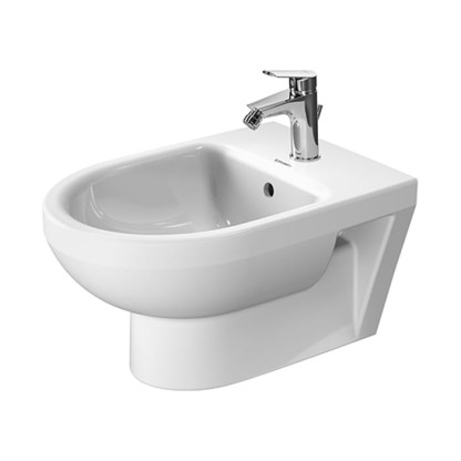 Duravit DuraStyle Биде подвесное, с 1 отв., с покрытием Wondergliss, цвет: белый
