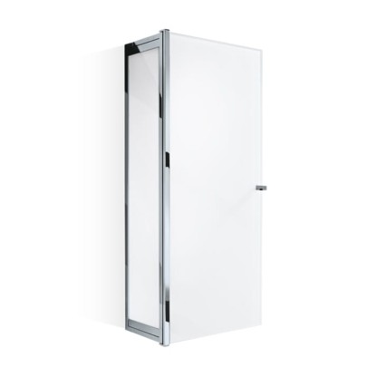 Decor Walther Glas S 3 Шкафчик подвесной 35x19x80см, стекло белое, цвет: хром