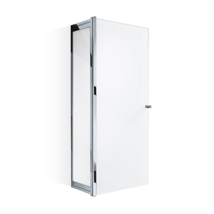 Decor Walther Glas S 3 Шкафчик подвесной 35x19x80см, стекло белое, цвет: хром
