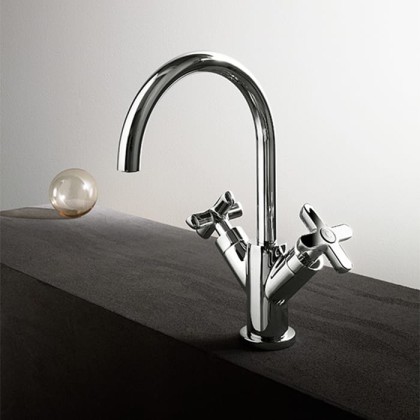 Fantini Icona Classic Смеситель для раковины, 1 отверстие, цвет: хром