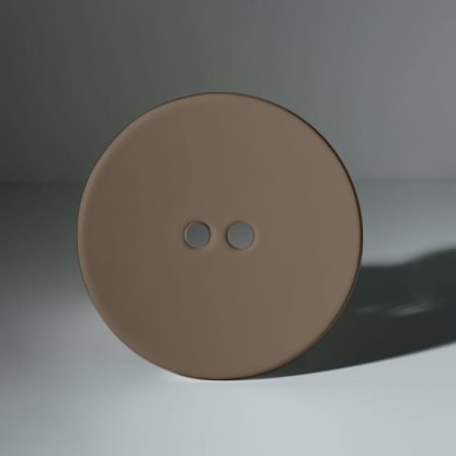 Kerasan Deco Декоративная пластина для слива раковины DECO, цвет: Bruno matt