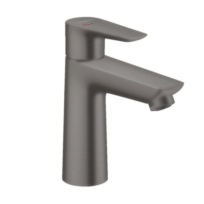 Hansgrohe Talis E Смеситель для раковины на 1 отверстие, однорычажный, высота до излива 104 мм., цвет:шлифованный черный хром