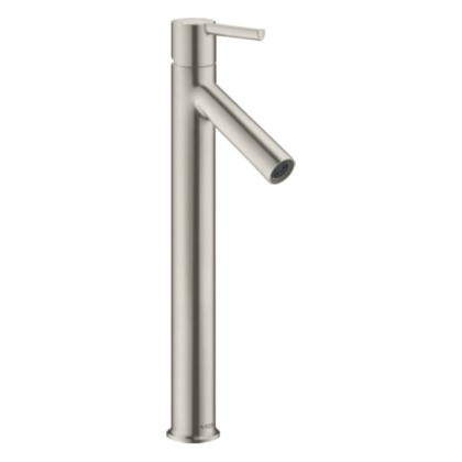 Axor Starck Смеситель для раковины 250, на 1 отв., высокий, цвет: сталь