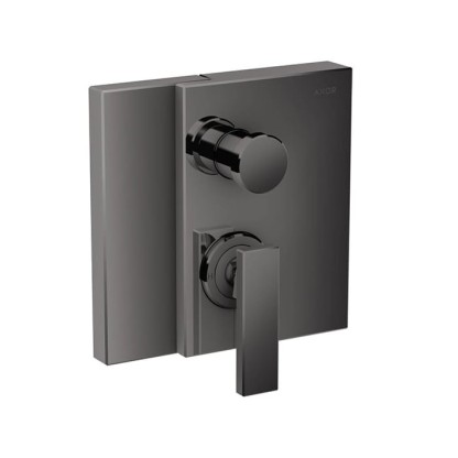 Axor Edge Смеситель для ванны, встраиваемый, внешняя часть, цвет: черный