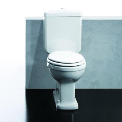 SIMAS Londra Унитаз моноблок 67х36.5см, с горизонтальным сливом,с бачком и механизмом цвет бронза