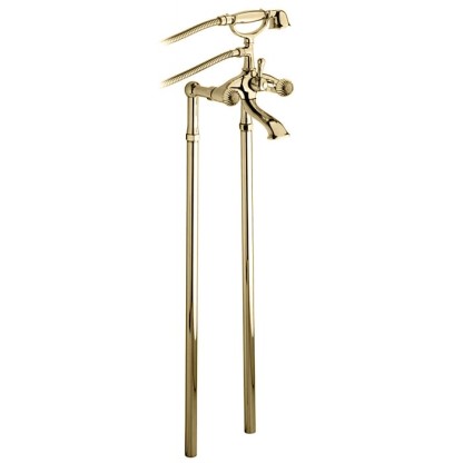 Bongio Radiant Смеситель для ванны, 2 отв., цвет: золото