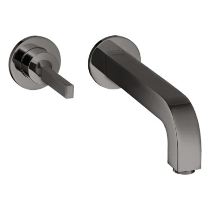 Axor Citterio Смеситель для раковины 220, встраиваемый, излив: 22см., цвет: полированный черный хром