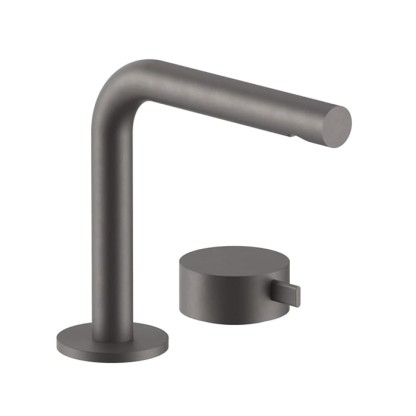Fantini AF/21 Смеситель для раковины, 2 отв., излив: 155 мм, цвет: Matt Gun Metal PVD