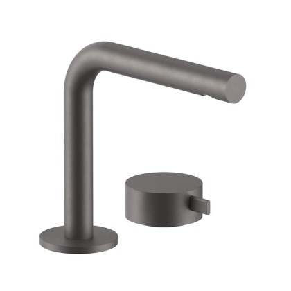 Fantini AF/21 Смеситель для раковины, 2 отв., излив: 155 мм, цвет: Matt Gun Metal PVD