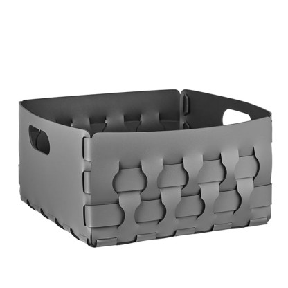 ADJ Корзинка Dubai, 35x35xH20 см., цвет: серый/черный