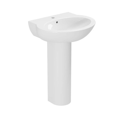 Azzurra Fast Раковина 60x51xH19 см, c 1 отв., цвет: Bianco lucido