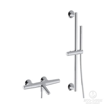 CISAL Vita Термостатиический  смеситель для ванны с ручным душем 1 режим,  цвет: хром